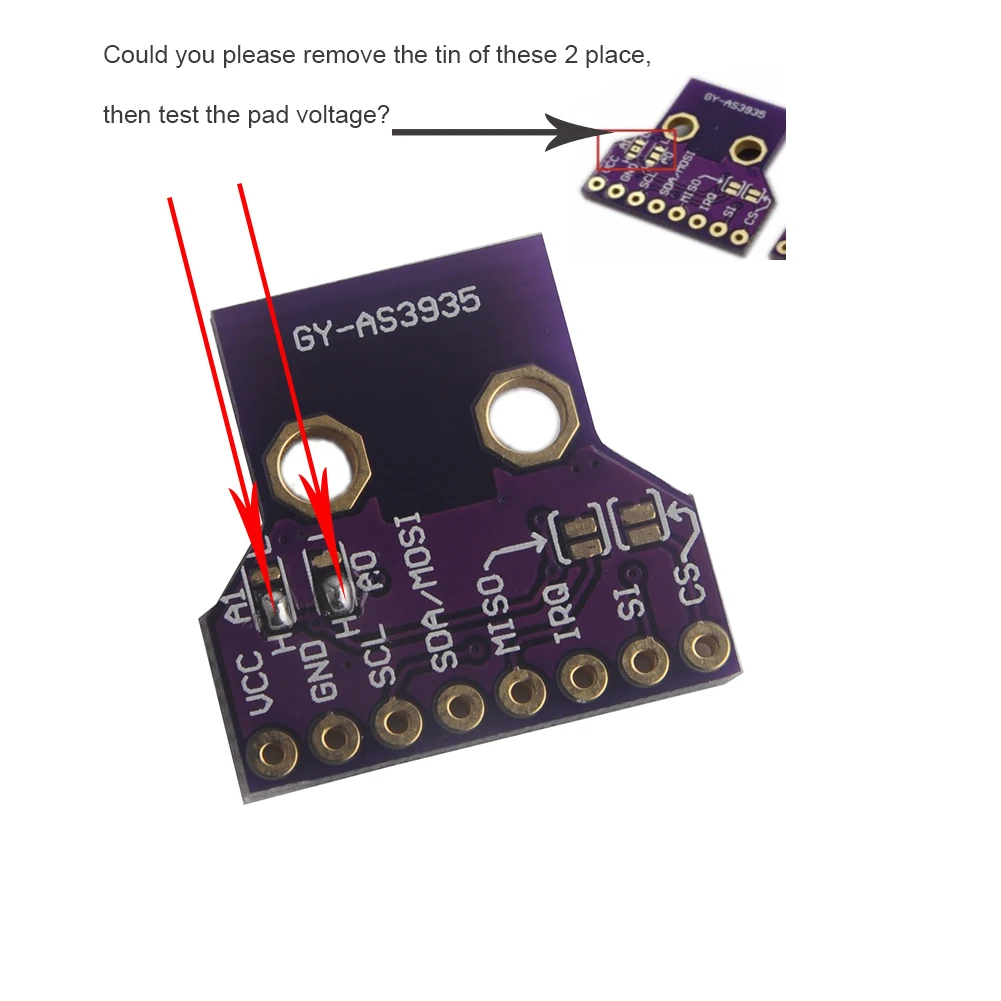 Sensor Kit Arduino - GY-AS3935 Blitzdetektor-Sensormodul, digitales Donneralarm-Breakout-Board für Arduino-DIY-Projekte,