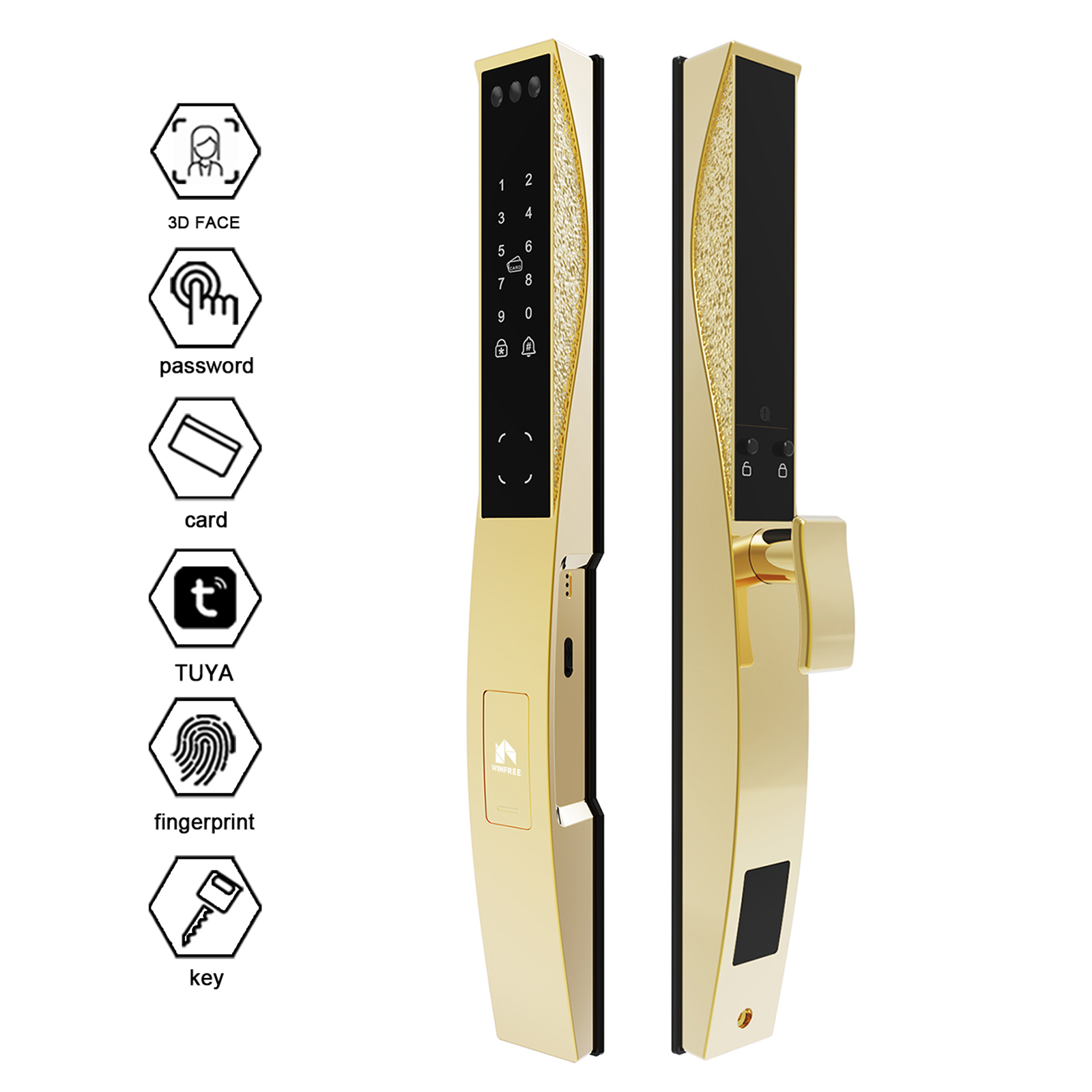 WINFREE Tuya WLAN Smart Digita – Smart Door Lock Wifi Bewertung und Preis