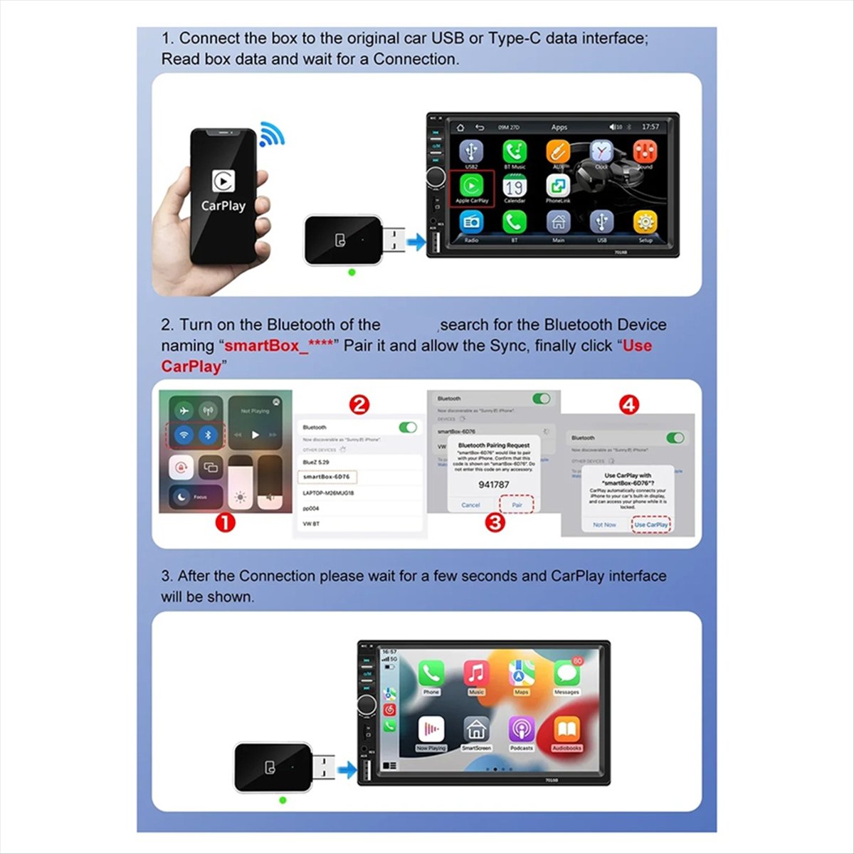 Geeignet für Wireless CarPlay  – Wifi Smart Plug Bewertung und Preis