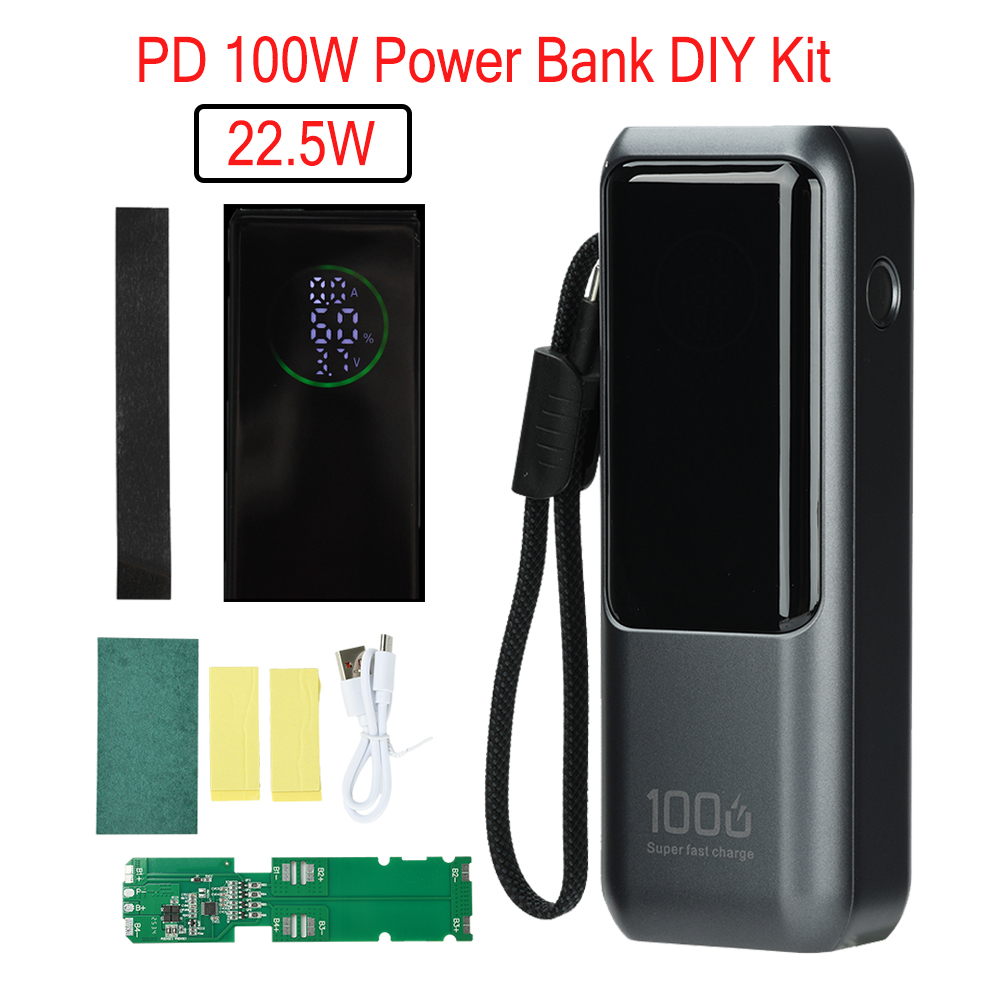 PD 100W Schnelllade-Powerbank- – Electronics Project Kit Bewertung und Preis