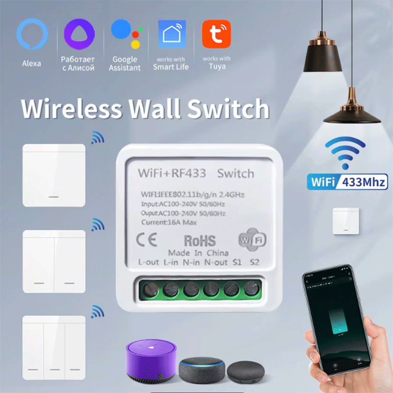 Tuya WiFi Smart Lichtschalter  – Smart Light Switch Wifi Bewertung und Preis