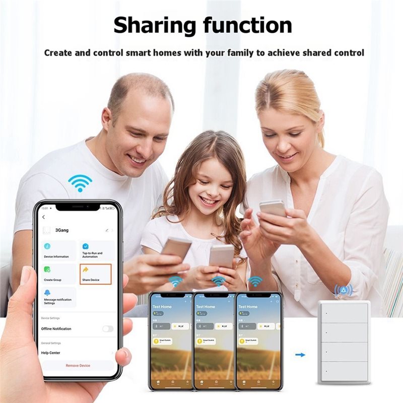 WCS-Tuya WLAN-Smart-Lichtschal – Smart Light Switch Wifi Bewertung und Preis