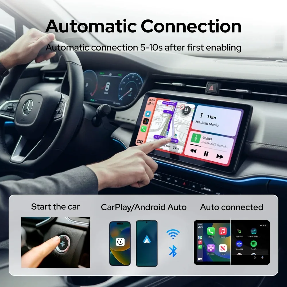 TrolinkTek Kabelloser CarPlay  – Wifi Smart Plug Bewertung und Preis