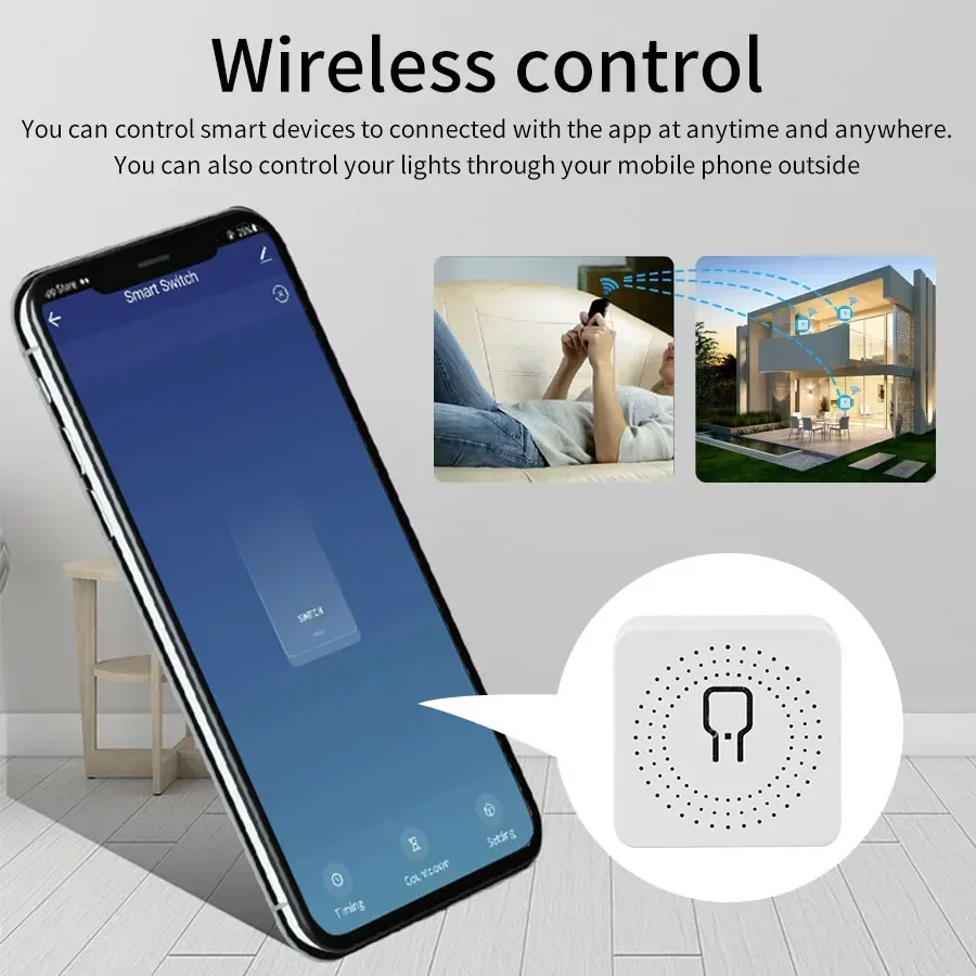 16A 20A Smart WiFi Kabelloser  – Smart Light Switch Wifi Bewertung und Preis