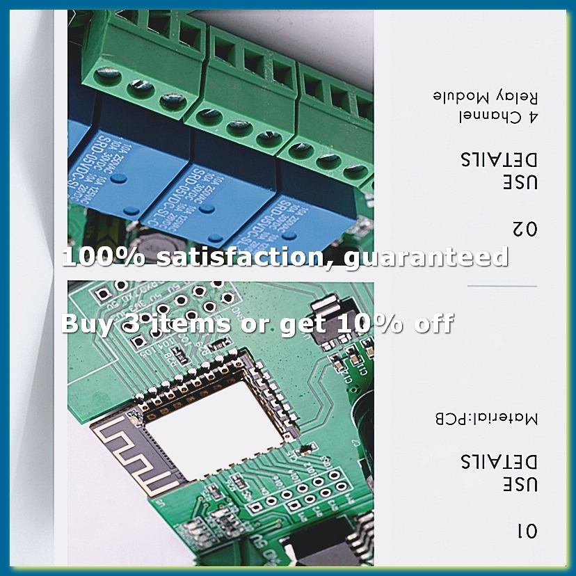 ESP8266 Drahtloses WLAN 4-Kana – Esp8266 Relay Module Bewertung und Preis