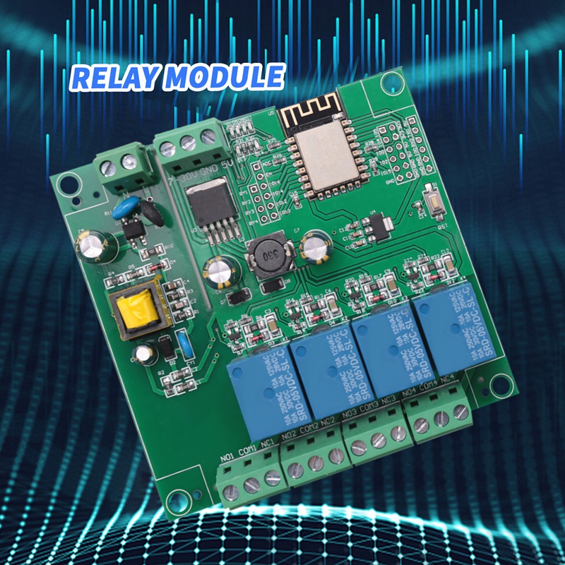 ESP8266 Drahtloses WLAN 4-Kana – Esp8266 Relay Module Bewertung und Preis