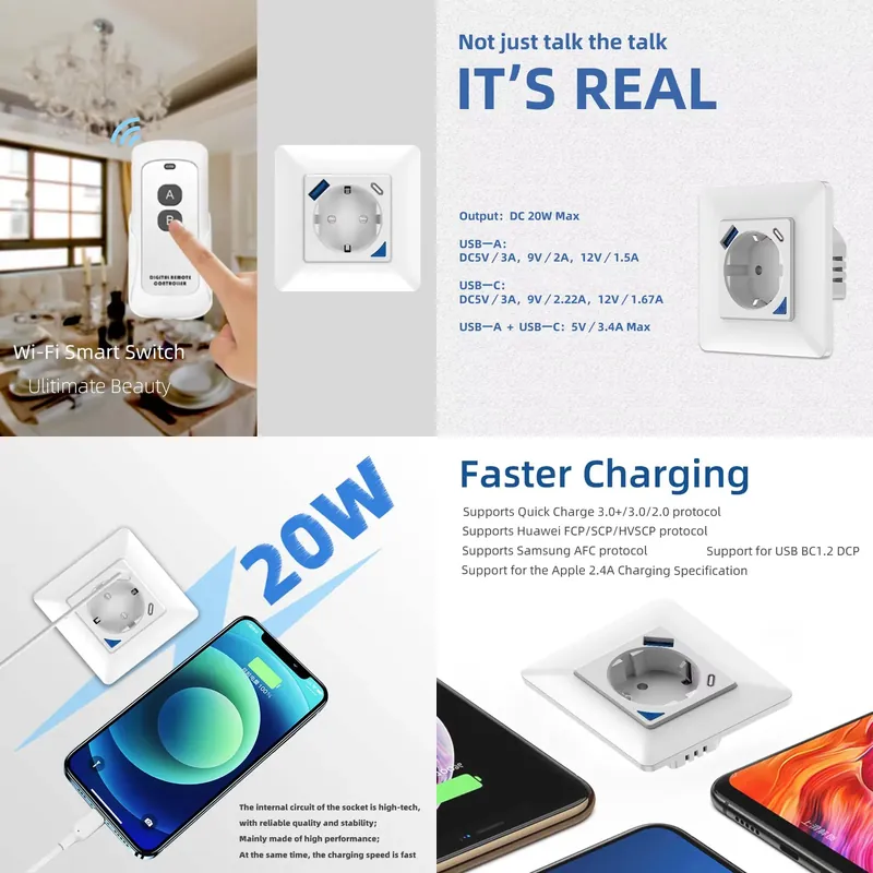 App-gesteuerte Smart-Fernbedie – Wifi Smart Plug Bewertung und Preis