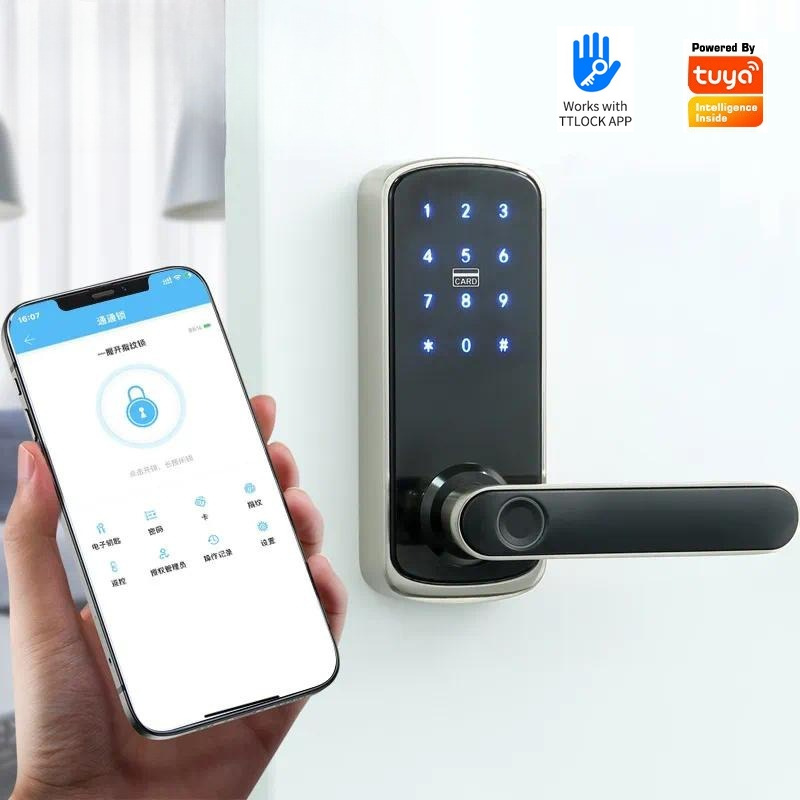 Tuya Wiif Passwort-Fingerabdru – Smart Door Lock Wifi Bewertung und Preis